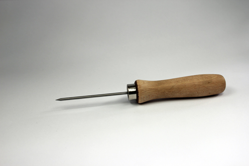 Tungsten rod 2.4mm with handle, sharp