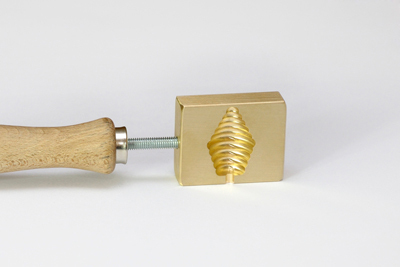 Bead roller for knobs, pattern no.2