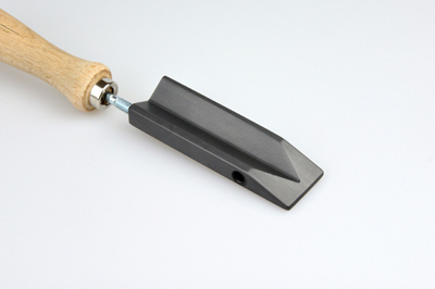 Graphite paddle with V-rail, 100x30x12mm