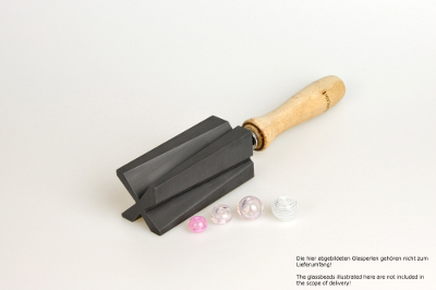 Graphite marble shaper for hollow beads