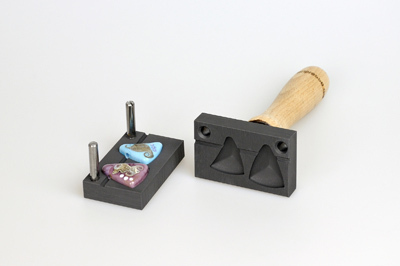 Bead press two pendants (pattern 5), horizontal mandrel guide