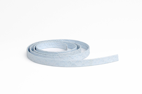 Lederband aus echtem Nappaleder, 10mm breit, Muster Nr. 26
