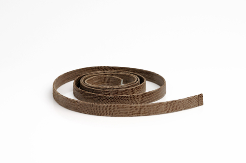 Lederband aus echtem Nappaleder, 10mm breit, Muster Nr. 46