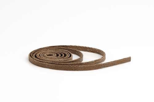 Lederband aus echtem Nappaleder, 5mm breit, Muster Nr. 203