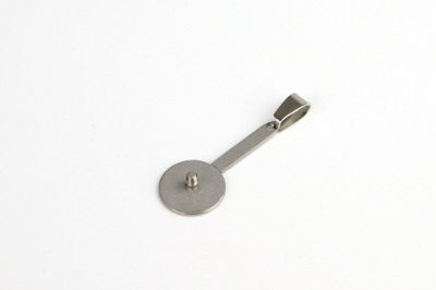 Wechselanhänger mit 2,5mm Gewinde, Durchmeser 15mm, für Perlen bis 45mm