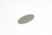 Cabochon Scheibe, ellipsenförmig, mit 2.5mm Gewinde