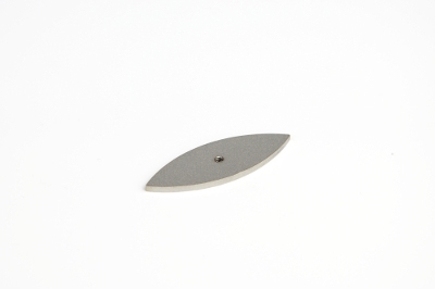 Cabochon Scheibe, linsenförmig, mit 2.5mm Gewinde