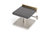 Height-adjustable tray with graphite plate